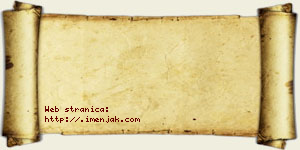 Jasmina Baralić vizit kartica